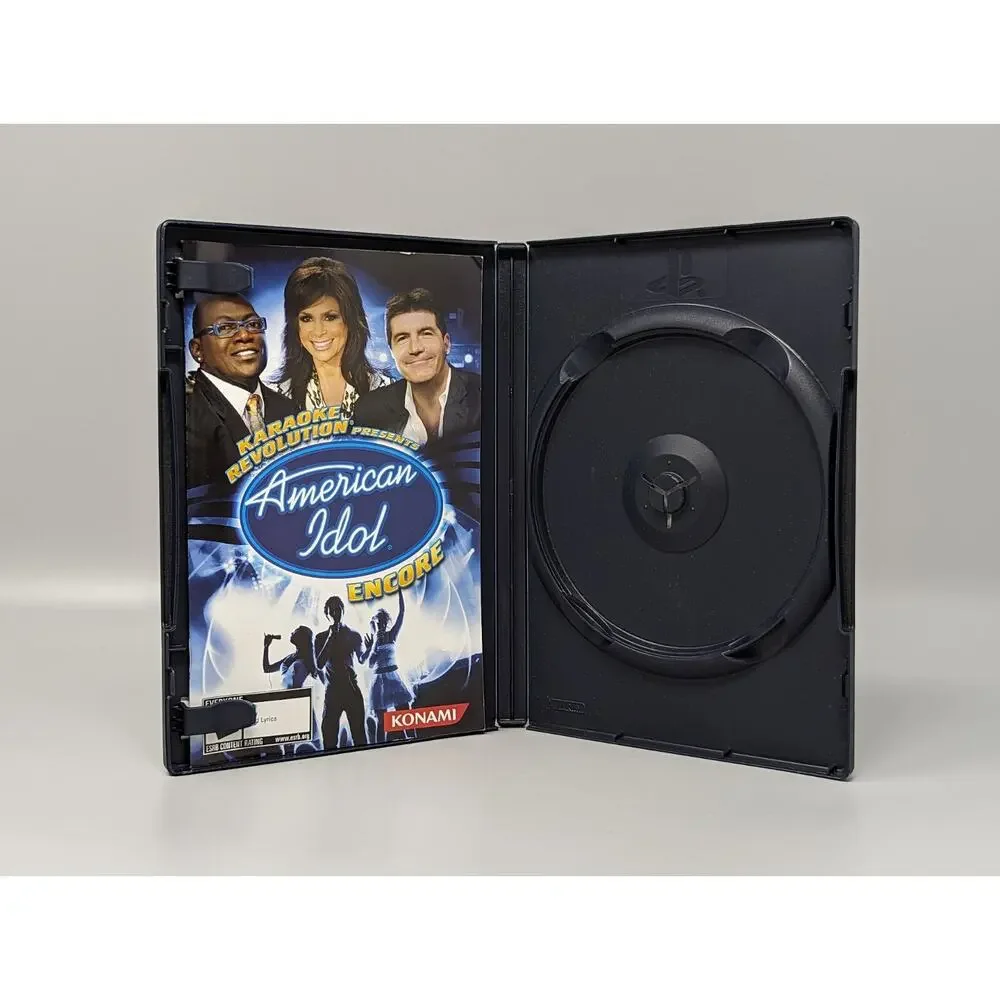 Karaoke Revolution American Idol PS2 PlayStation 2 Replacement Case & Manual